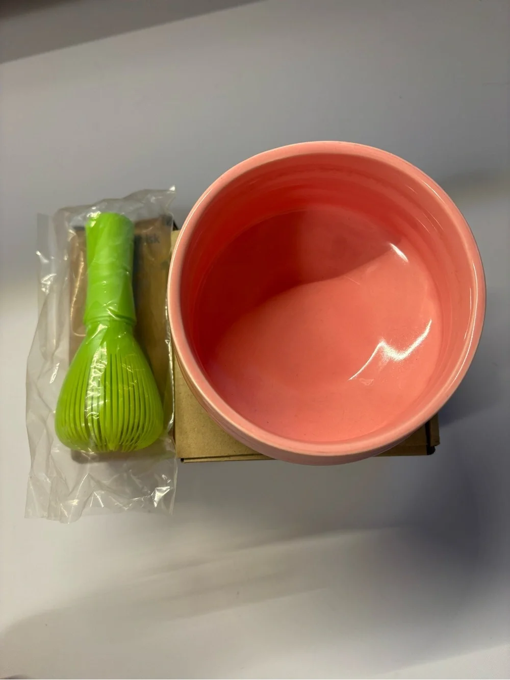 Matcha bowl and whisk